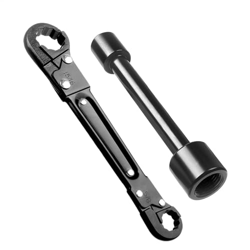 Rohrzangen-Set – Komfortables Griffschlüssel-Set, mehrfache Verwendung, langlebige Schraubenschlüssel-Sets, professionelles Klempnerschlüssel-Set, Schraubenschlüssel-Set für einfache Winkelanschlag von LearnLyrics