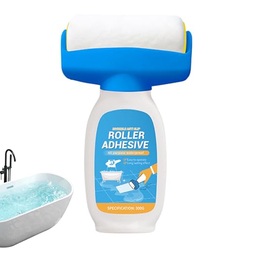 Rutschfeste Sicherheitsfarbe – Badewannen-Duschbeschichtung, transparentes Anti-Rutsch-Gel | Klarer Schutzversiegelung für Badezimmerfliesen, Boden oder Glas mit starker Traktionsschicht für rutschige Rutschfeste Sicherheitsfarbe – Badewannen-Duschbeschichtung, transparentes Anti-Rutsch-Gel | Klarer Schutzversiegelung für Badezimmerfliesen, Boden oder Glas mit starker Traktionsschicht für rutschige von LearnLyrics