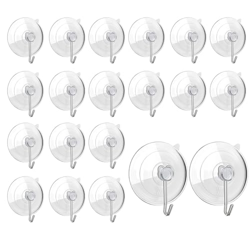 Saugnapfhaken | Wiederverwendbare transparente Duschhaken – Aufhänger für Toiletten, Badezimmertüren, Auto, Fliesen, Schreibtisch, Wand Saugnapfhaken | Wiederverwendbare transparente Duschhaken – Aufhänger für Toiletten, Badezimmertüren, Auto, Fliesen, Schreibtisch, Wand von LearnLyrics