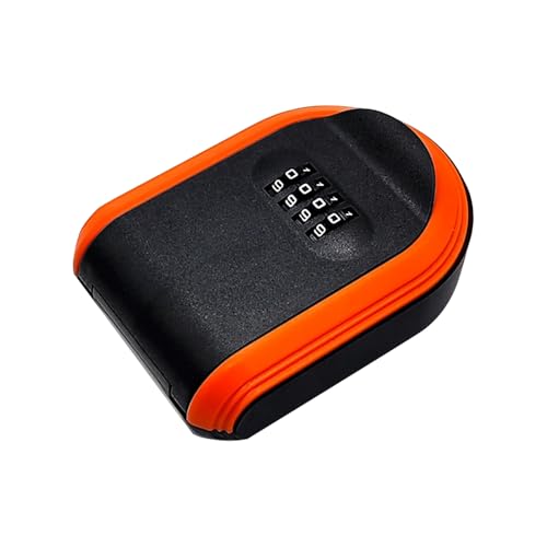 Schlüsselbox - wasserdichte Magnetschlüsselkette für Auto, langlebiger Sicherheitsschloss, sichere Lagerung im Freien, kompakte und robuste Anti -Diebstahl -Diebstahlszahlen | LKW, Fahrzeug, unter dem von LearnLyrics