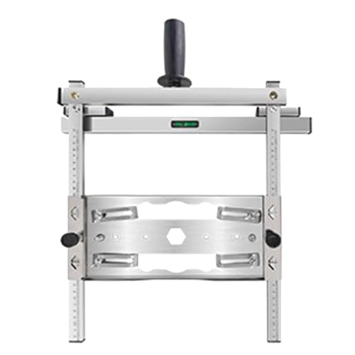 Schneidemaschinenkante – Führungspositionierer, stabiles Materialplatten-Werkzeug | Doppelspur-Kantenführung, Positionierungs-Schneidebrett-Werkzeug, Messrahmen-Werkzeug für Männer, 0–32 cm von LearnLyrics