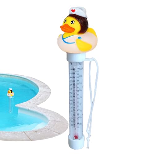 Schwimmende Pool-Thermometer, schwimmende Entenpool-Thermometer, niedliches Enten-Design für Wassertemperatur | Eisbad-Thermometer, Thermometer Schwimmende Pool-Thermometer, schwimmende Entenpool-Thermometer, niedliches Enten-Design für Wassertemperatur | Eisbad-Thermometer, Thermometer von LearnLyrics