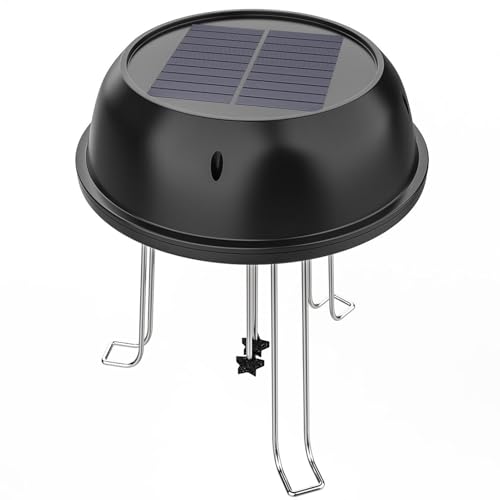 Solar Wasser Wiggler für Vogeltränke | 0,5 W solarbetriebenes Vogeltränke Zubehör - Teichbrunnen Gartenpumpen, Zirkulationssystem, Vogeltränke für Zubehör von LearnLyrics