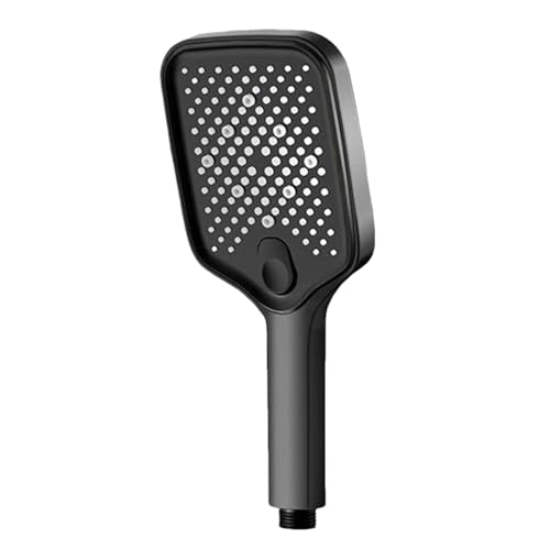 Starker Duschkopf, Duschkopf mit Wasserdruck | Handbrause Leistungsstarker Waschdruckduschkopf mit 4 Modi - Ergonomischer Regenduschkopf mit großem Panel für die Reinigung von von LearnLyrics
