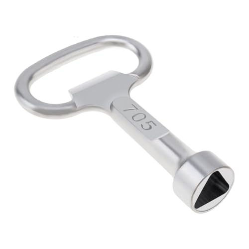 Steckschlüssel, Metall Multifunktions-Utility-Schlüssel, Klempnerwerkzeug | Zugpaneelschloss Schublade Schrank Sicherheitsschrank Elektroschrank Schlüssel Zinklegierung Elektroschrank Kupplung von LearnLyrics