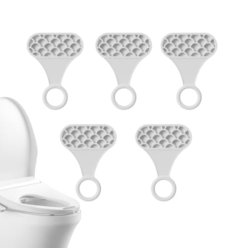 Toilettensitzheber – Toilettendeckel-Hebewerkzeug | Vermeiden Sie das Berühren des selbstklebenden Toilettendeckel-Hebegriffs für Zuhause, Büros, öffentliche Orte Toilettensitzheber – Toilettendeckel-Hebewerkzeug | Vermeiden Sie das Berühren des selbstklebenden Toilettendeckel-Hebegriffs für Zuhause, Büros, öffentliche Orte von LearnLyrics
