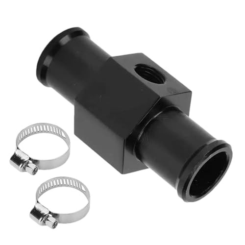 Wassertemperaturzähler Adapter – Sensor Heizkörper-Manometer Schlauchanschluss, solides Rohr, Heizkörperrohr aus Aluminium mit hoher Dichte, robust für Motorrad, Auto, Fahrzeug von LearnLyrics