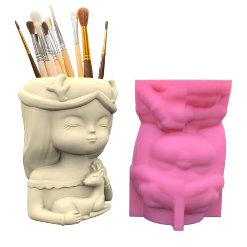 Zementformen für Mädchen-Blumentopf-Formen für Beton, Zementformen, Betonform für Zuhause, Balkon, Terrasse, Garten Zementformen für Mädchen-Blumentopf-Formen für Beton, Zementformen, Betonform für Zuhause, Balkon, Terrasse, Garten von LearnLyrics