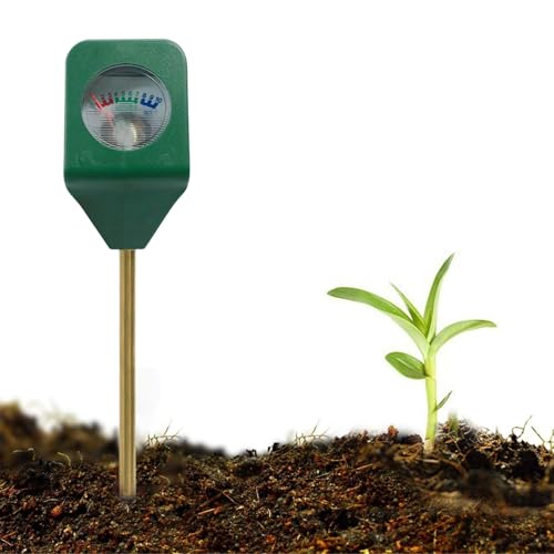 pH-Speicher für Bodenfeuchtigkeit – 3-in-1-Set Gartenwerkzeuge zur Kontrolle der Gesundheit von | Fruchtbarkeitssensor auf Wasserebene, leicht lesbares Design mit Handbedienung von LearnLyrics