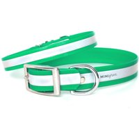Reflektierendes Wasserdichtes Hundehalsband | Halsband Aus Biothane Mit Schnallenverschluss Geruchsresistent Geruchssicher Reflektierendes Wasserdichtes Hundehalsband | Halsband Aus Biothane Mit Schnallenverschluss Geruchsresistent Geruchssicher von LeatherDogCollarShop