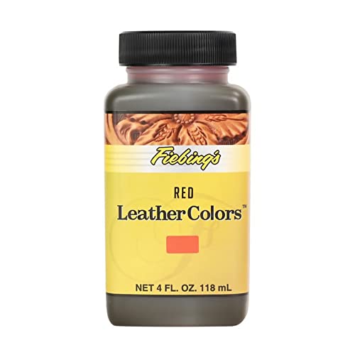Fiebing's Lederfarben 118ml red von Leathercrafter Europe