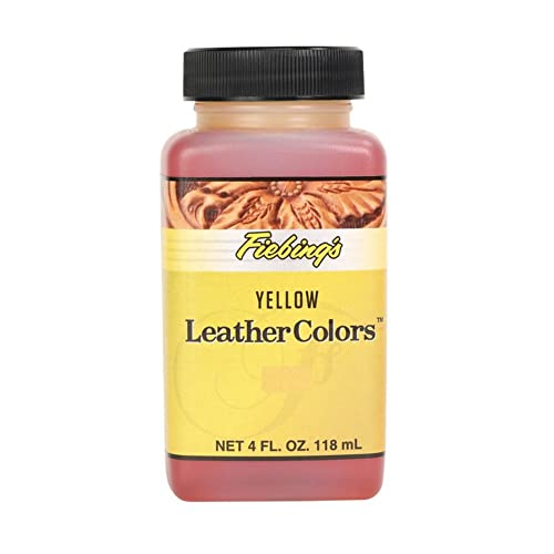 Fiebing's Lederfarben 118ml yellow von Leathercrafter Europe