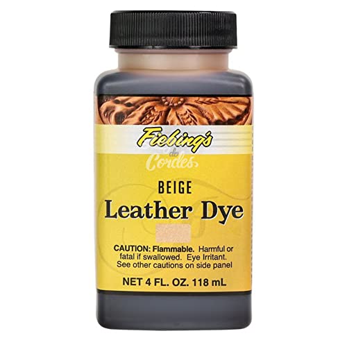 Leathercrafter Europe - FIEBING'S LEATHER DYE 4 OZ (118 ml) (beige) von Leathercrafter Europe
