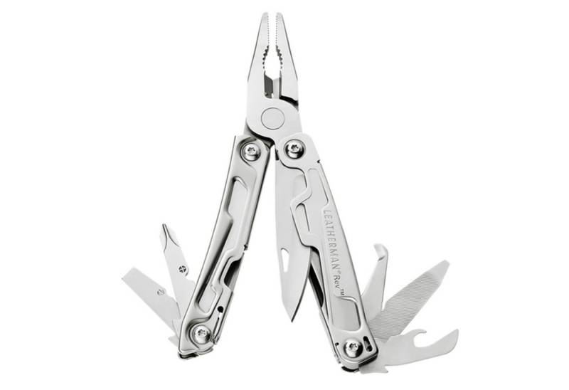 Leatherman Multitool Leatherman Rev Multi-Tool - 14 Werkzeuge - Edelstahl, Silber von Leatherman