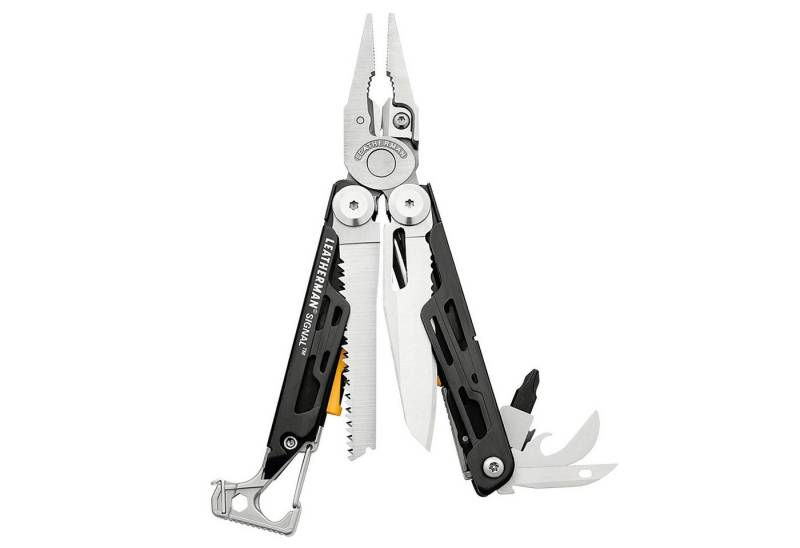 Leatherman Multitool Leatherman Signal Multi-Tool - 19 Tools, Schwarzes Nylonholster von Leatherman