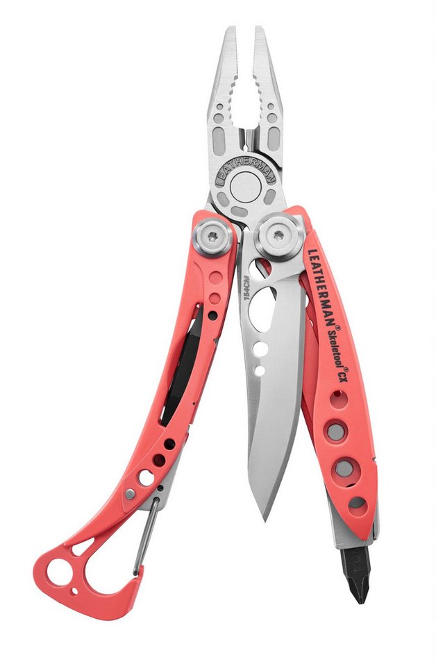 Leatherman Multitool Leatherman Skeletool CX - 7-in-1 Multi-Tool - Edelstahl - Guava Leatherman Multitool Leatherman Skeletool CX - 7-in-1 Multi-Tool - Edelstahl - Guava von Leatherman