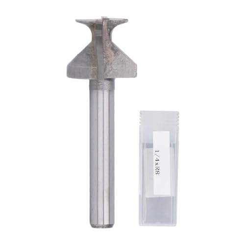 Leatikall Bogenbiegen Router Bit R8 1/2 Zoll Schaft integrierter Frässchneider für Holztürschrank Holzbearbeitung Bogenbiegen Integriertes Formmesser Router von Leatikall