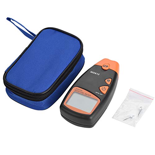 Leatikall Feuchtigkeitsmessgeräte, MD812 Digital LCD 2/4 Pin LCD Display Tester Holzhygrometer Feuchtigkeitsdetektor für Wände Holzmauerwerk Beton und Andere Baumaterialien Leatikall Feuchtigkeitsmessgeräte, MD812 Digital LCD 2/4 Pin LCD Display Tester Holzhygrometer Feuchtigkeitsdetektor für Wände Holzmauerwerk Beton und Andere Baumaterialien von Leatikall