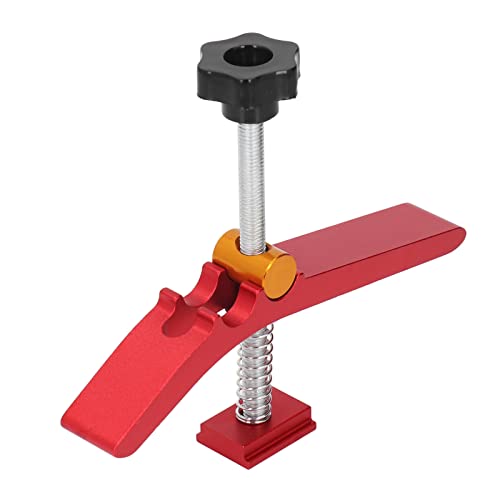 Leatikall Hold Down Clamps, T Tracks Double Cut Profile Universal Clamps Workbench Einstellbare Chute Aluminium Legierungschaltwerkzeug für Holzbearbeitung Leatikall Hold Down Clamps, T Tracks Double Cut Profile Universal Clamps Workbench Einstellbare Chute Aluminium Legierungschaltwerkzeug für Holzbearbeitung von Leatikall