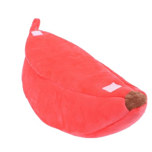 Leatikall Katzenbett Süße, Niedliche Bananenbetttuch Atmungsaktiv mit Abnehmbaren Matte Halb Geschlossene Haustierbetten für Katzenhund Eichhörnchen Hamster Leatikall Katzenbett Süße, Niedliche Bananenbetttuch Atmungsaktiv mit Abnehmbaren Matte Halb Geschlossene Haustierbetten für Katzenhund Eichhörnchen Hamster von Leatikall