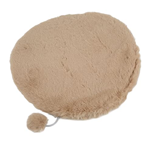 Leatikall Pet Sleeping Matte, Warme Bequeme Runde Haustierbettmatte Mit Kleinem Ball Für Katzen Oder Kleine Hunde Im Innen Im Freien (L) von Leatikall