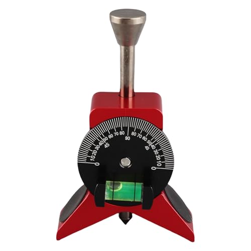 Leatikall Pipe Center Finder Mit Magnetischem Winkelfinder Protraktor 1-1/2-6 Zoll Hoch Genaue Multifunktionale Rohranpassungswerkzeuge Zentrum Find von Leatikall