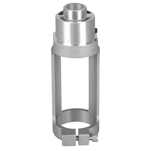 Leatikall SquareLhole Bohrer Bitadapter, Fixe Bracket Aluminium Legierung Square Loch Bohrbit Set für 38 bis 43 mm Bohrer Chucks 19mm Durchmesser von Leatikall