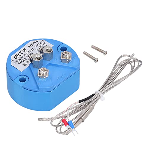 Leatikall Temperatursender, DC 24V 4-20mA Temperatursensorsender Typ K Thermocouple Elektronische Komponenten SBWR Leatikall Temperatursender, DC 24V 4-20mA Temperatursensorsender Typ K Thermocouple Elektronische Komponenten SBWR von Leatikall
