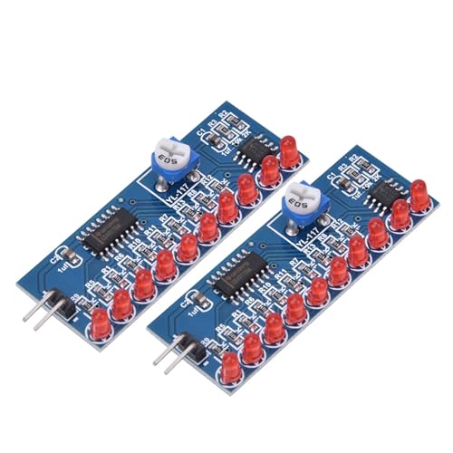 Leatikall Wasser fließender LED, 2 Stcs LED Verfolgungsjackwasser Fließend Lichtmodul Kit Elektronische Schaltung für Enthusiasten von Leatikall