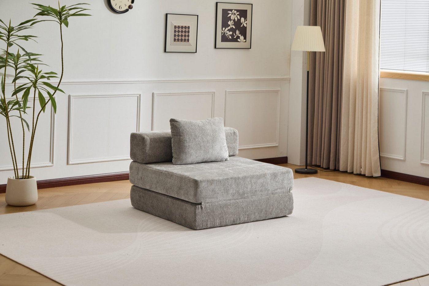 Leawin Sofa Faulsofa Stoffsofa Tatami 2-in-1 Klappsofa Bett Kleinwohnung, Weicher Cordbezug, formstabil & frei kombinierbar Leawin Sofa Faulsofa Stoffsofa Tatami 2-in-1 Klappsofa Bett Kleinwohnung, Weicher Cordbezug, formstabil & frei kombinierbar von Leawin