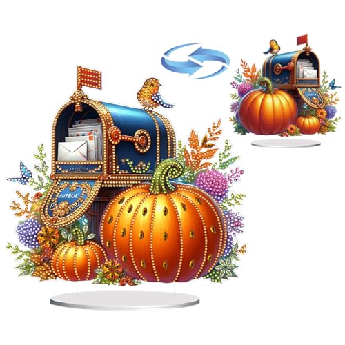 Lebartm DIY Diamant Herbst Desktop Ornament Speziell geformter Kristall Diamant Kunst Malerei Tischdekoration Doppelseitiges Muster Einseitiger Diamant Heimdekoration-Briefkasten04 Lebartm DIY Diamant Herbst Desktop Ornament Speziell geformter Kristall Diamant Kunst Malerei Tischdekoration Doppelseitiges Muster Einseitiger Diamant Heimdekoration-Briefkasten04 von Lebartm