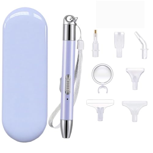 Lebartm Diamant Kunst Malerei Bohrer Stift mit Licht USB wiederaufladbares Diamant Zubehör und Werkzeuge Beleuchtungsstift mit 6 Köpfen Set, Lupe für DIY Kunsthandwerk Edelstein Nagel Lebartm Diamant Kunst Malerei Bohrer Stift mit Licht USB wiederaufladbares Diamant Zubehör und Werkzeuge Beleuchtungsstift mit 6 Köpfen Set, Lupe für DIY Kunsthandwerk Edelstein Nagel von Lebartm