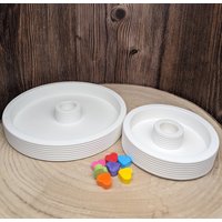 Kerzenhalter Stabkerze Kerzenständer Mit Rillen/Verschiedene Größen Kerzenteller Weiß Geschenk Mitbringsel Geburtstag Raysin Keraflott Kerzenhalter Stabkerze Kerzenständer Mit Rillen/Verschiedene Größen Kerzenteller Weiß Geschenk Mitbringsel Geburtstag Raysin Keraflott von LebeLieberKunterbunt