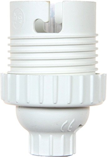 Lébenoid 346109 Lampenfassung, Nylon, 100 W, Weiß von Zenitech