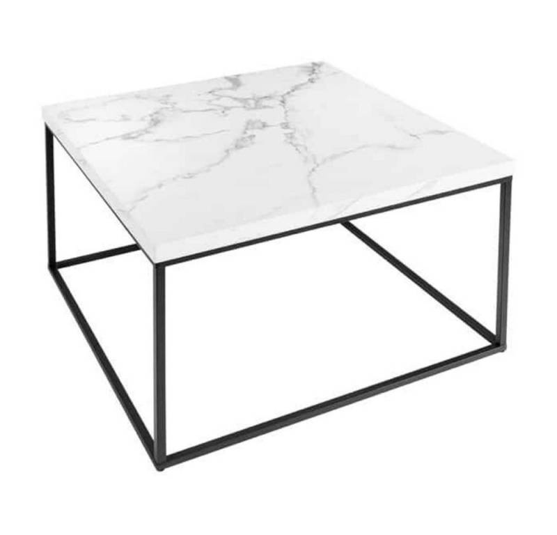 LebensWohnArt Couchtisch Design Couchtisch STRIVE 60cm weiss Marmor-Look Beistelltisch LebensWohnArt Couchtisch Design Couchtisch STRIVE 60cm weiss Marmor-Look Beistelltisch von LebensWohnArt