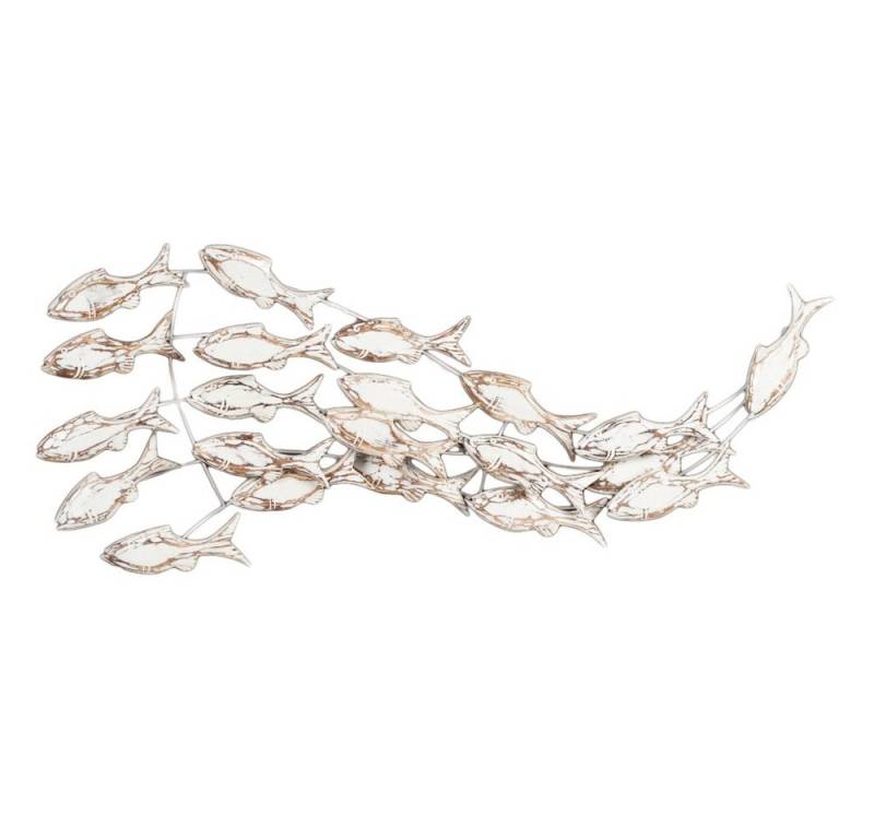 LebensWohnArt Dekoobjekt Wand-Deko IKAN White Wash ca. 110x45cm Albasia Holz Fische LebensWohnArt Dekoobjekt Wand-Deko IKAN White Wash ca. 110x45cm Albasia Holz Fische von LebensWohnArt