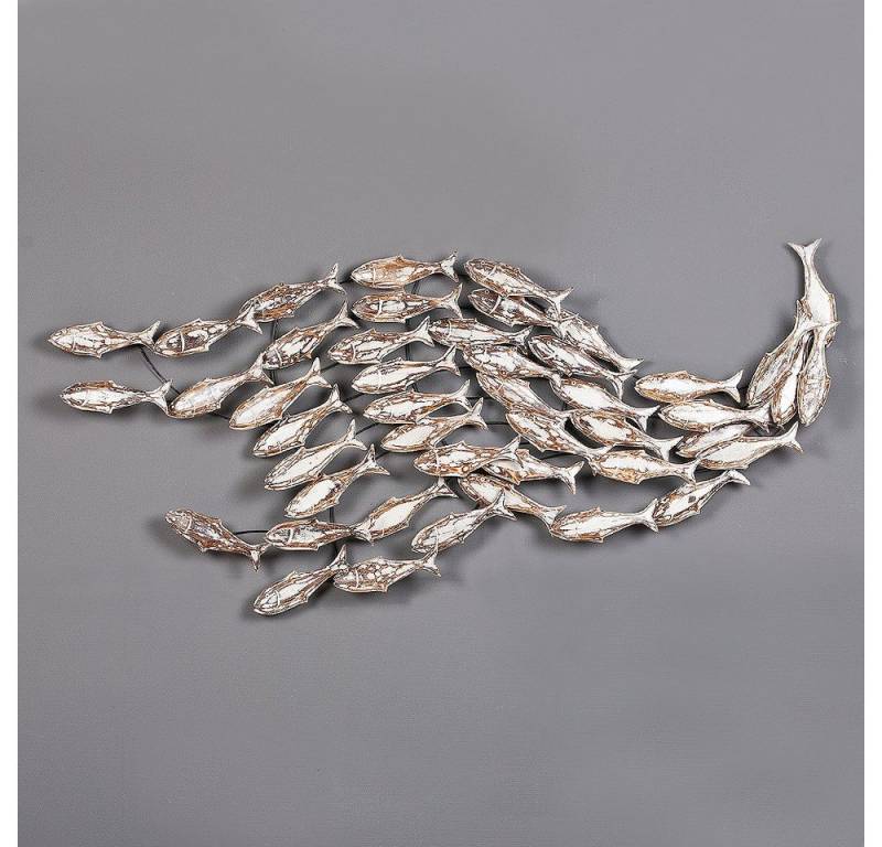 LebensWohnArt Dekoobjekt Wand-Deko IKAN ca. 180x70cm White Wash Albasia LebensWohnArt Dekoobjekt Wand-Deko IKAN ca. 180x70cm White Wash Albasia von LebensWohnArt