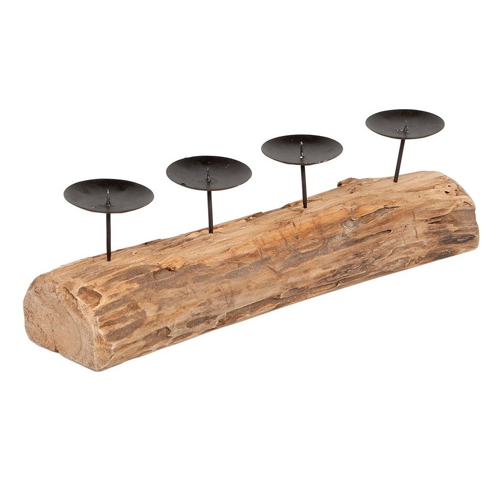 LebensWohnArt Kerzenhalter Kerzenhalter BRANCH ca. L50cm Natural Teak LebensWohnArt Kerzenhalter Kerzenhalter BRANCH ca. L50cm Natural Teak von LebensWohnArt