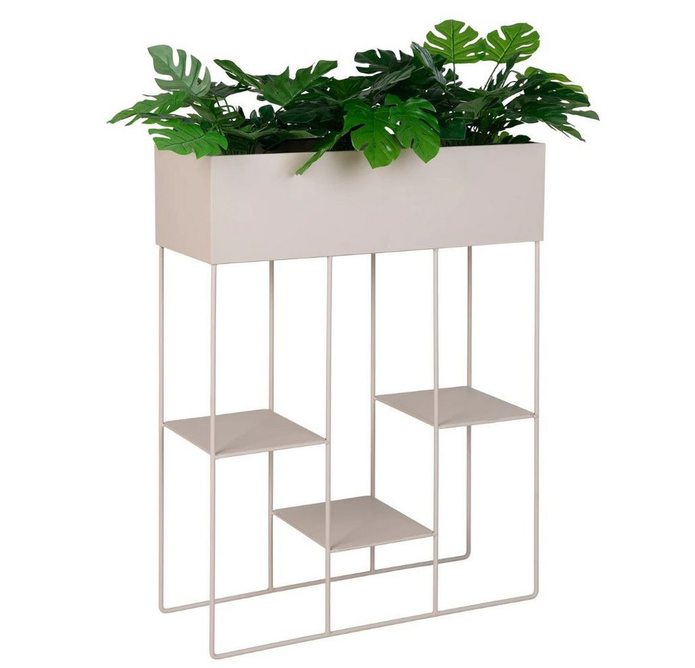 LebensWohnArt Regal Modernes Pflanz- Regal MENSOLA Metall 80x60cm Blumenständer LebensWohnArt Regal Modernes Pflanz- Regal MENSOLA Metall 80x60cm Blumenständer von LebensWohnArt