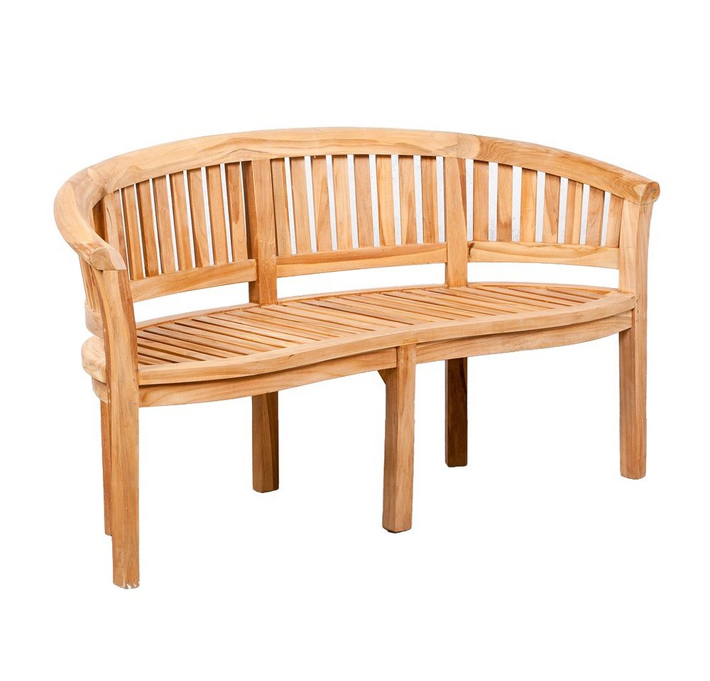 LebensWohnArt Sitzbank Teak Sitzbank PISANG ca. L160cm von LebensWohnArt