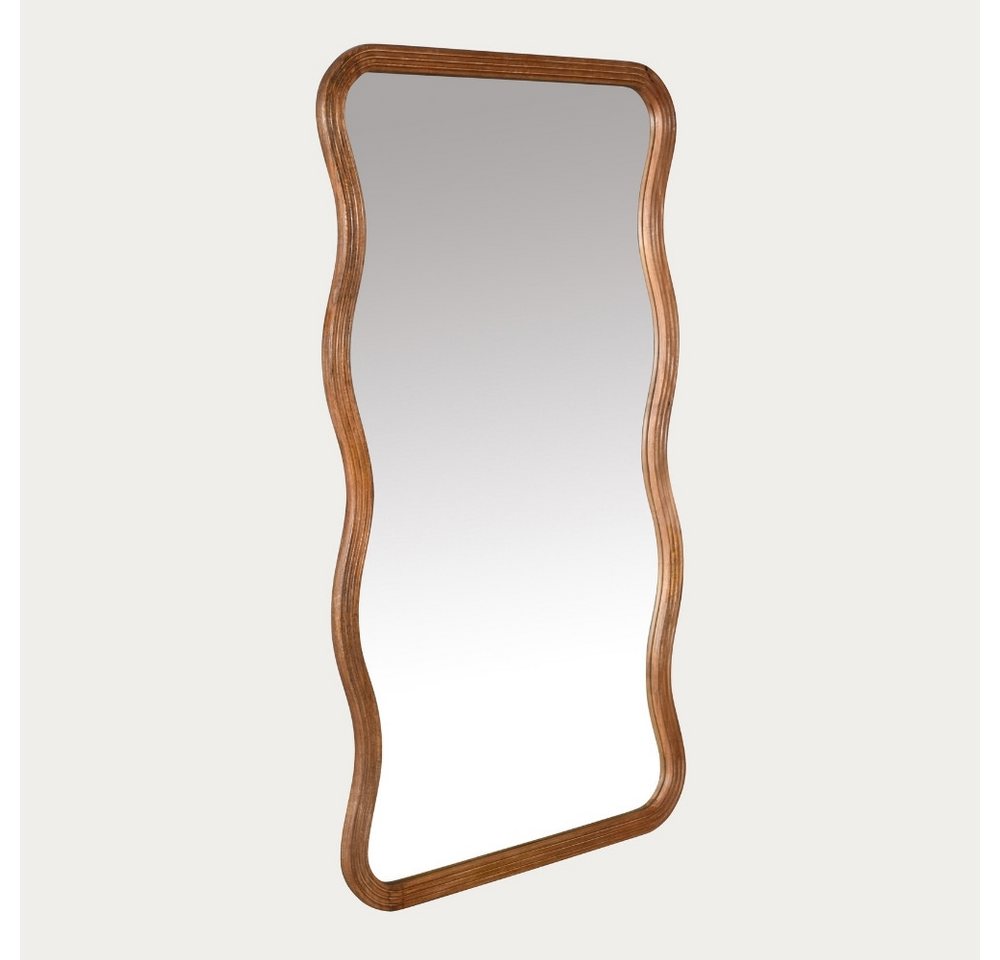 LebensWohnArt Wandspiegel Design Massivholz-Spiegel CURVO 180x80cm Mangoholz Wandspiegel LebensWohnArt Wandspiegel Design Massivholz-Spiegel CURVO 180x80cm Mangoholz Wandspiegel von LebensWohnArt