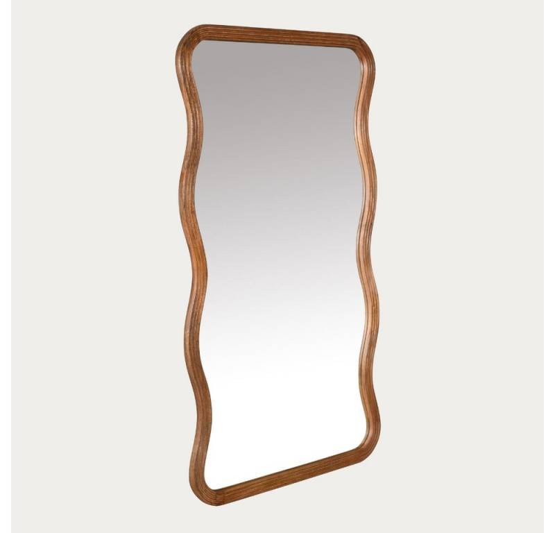 LebensWohnArt Wandspiegel Design Massivholz-Spiegel CURVO 180x80cm Mangoholz Wandspiegel LebensWohnArt Wandspiegel Design Massivholz-Spiegel CURVO 180x80cm Mangoholz Wandspiegel von LebensWohnArt