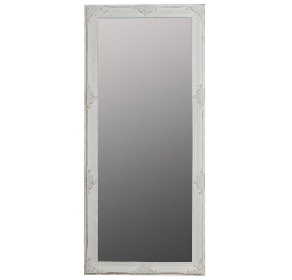 LebensWohnArt Wandspiegel Stilvoller Spiegel GRANDE 162x72cm antik-weiss Barockstil Facette LebensWohnArt Wandspiegel Stilvoller Spiegel GRANDE 162x72cm antik-weiss Barockstil Facette von LebensWohnArt