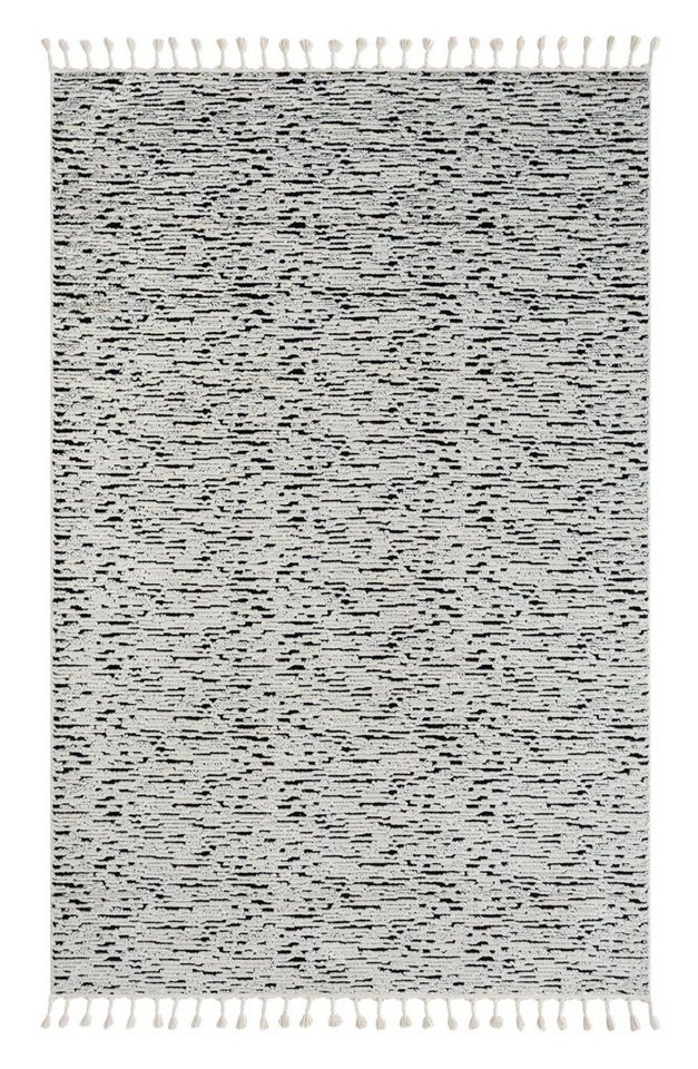 Teppich Teppich ORIENTAL-Spirit rechteckig grau diverse Größen, LebensWohnArt, Höhe: 2.4 mm von LebensWohnArt