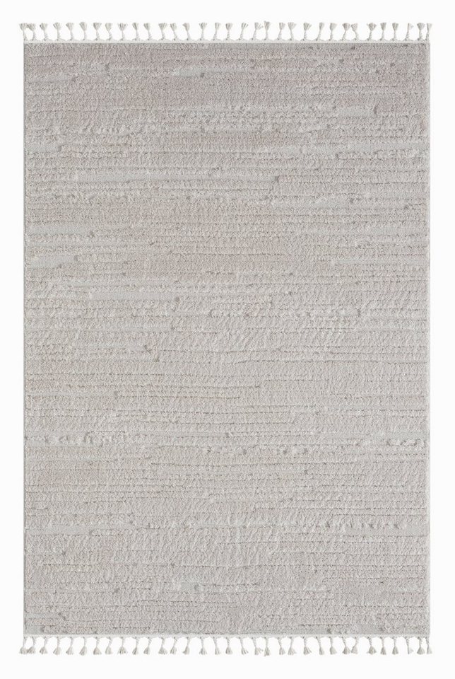 Teppich Teppich RASA " rechteckig weiß diverse Größen, LebensWohnArt, Höhe: 1.7 mm" von LebensWohnArt