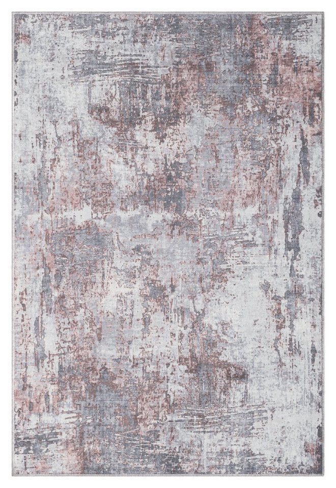 LebensWohnArt Teppich Waschbarer Teppich RAVE rechteckig 180x120cm diverse Farben, Höhe: 0 mm von LebensWohnArt
