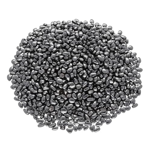 Hämatit Mini Trommelsteine | 1000 Gramm Edelstein Chips | 4-7 mm Durchmesser | Premium Qualität Lebensquelle Plus Hämatit Mini Trommelsteine | 1000 Gramm Edelstein Chips | 4-7 mm Durchmesser | Premium Qualität Lebensquelle Plus von Lebensquelle Plus