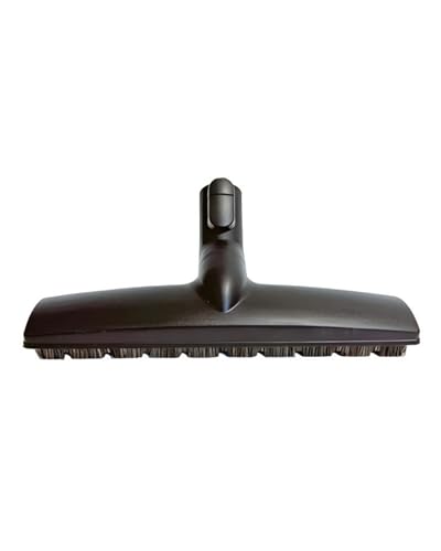 Premium Parkettbürste kompatibel mit Miele Staubsauger, Bürste, Bodendüse, Parquet Twister XL, Parkettdüse, Hartbodendüse, Rosshaar, Ersatzteile, Klick Funktion & Parkhalterung von Lebenswuerze