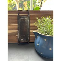 Alte Antike Reibe Kartoffelreibe Sieb Deko Vintage Shabby von Lebenundgeniessen