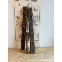 Hakenleiste Garderobenleiste Holzleiste Altholz von Lebenundgeniessen